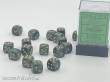 Chessex Würfel CHX27815 - Scarab™ Jade w/gold Signature™ 12mm d6 with pips Dice Blocks™ (36 Dice)