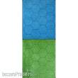 Chessex CHX97665 - Megamat® 1” Reversible Blue-Green Hexes (34½” x 48” Playing Surface)