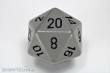 Chessex Würfel CHXXQ2010 - Opaque 34mm d20 Dark Grey/black Dice