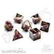 Glassstaff CSDCB38SHDWSPIRE - ShadowSpire Sharp Edge Resin RPG Dice Set