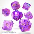 Glassstaff CSDCB41NCHNTA - Enchanta Sharp Edge Resin RPG Dice Set