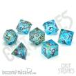 Glassstaff CSDCL23AQUASTRA - Aqua Astra Liquid Core RPG Dice Set