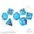 Glassstaff CSDCL7MERMAE - Mermaids Maelstrom Liquid Core RPG Dice Set