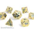 Glassstaff CSDCM100DVNTNBND - Divinity Unbound Metal RPG Dice Set