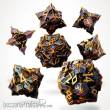 Glassstaff CSDCM113CLSTLLY - Celestial Alloy Metal RPG Dice Set