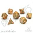 Glassstaff CSDCM16BRKNBSTN - Broken Bastion Metal RPG Dice Set