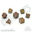 Glassstaff CSDCM19DWRVNVN - Dwarven Vein Metal RPG Dice Set