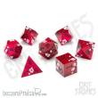 Glassstaff CSDCM1DWNBLSSM - Dawn Blossom Metal RPG Dice Set