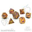 Glassstaff CSDCM28SHTRDSGLS - Shattered Sigils Metal RPG Dice Set