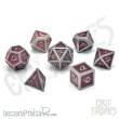Glassstaff CSDCM32FRYFATE - Fiery Fate Metal RPG Dice Set