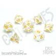 Glassstaff CSDCM40DVNDCREE - Divine Decree Metal RPG Dice Set