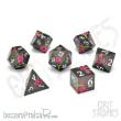 Glassstaff CSDCM41NTMEBLSSM - Nighttime Blossom Metal RPG Dice Set