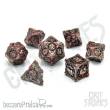 Glassstaff CSDCM45BRBRCBST - Barbaric Beast Metal RPG Dice Set
