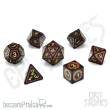 Glassstaff CSDCM5VLCNCVLR - Volcanic Valor Metal RPG Dice Set