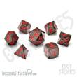 Glassstaff CSDCM75NFRNLIRN - Infernal Iron Metal RPG Dice Set