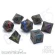 Glassstaff CSDCM77SPCTRMTRLS - Spectrum Trails Metal RPG Dice Set
