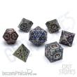 Glassstaff CSDCM79CLIPTCALLOY - Ecliptic Alloy Metal RPG Dice Set