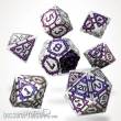 Glassstaff CSDCM84STLHRT - Steelheart Metal RPG Dice Set