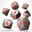 Glassstaff CSDCM95RFTDBLD - Rifted Blade Metal RPG Dice Set