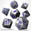 Glassstaff CSDCM98CHSNSTL - Echoes in Steel Metal RPG Dice Set