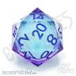 Glassstaff CSMDL12MLGTMSTR - Moonlight Mystery 33mm Liquid Core D20