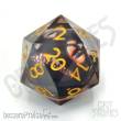 Glassstaff CSMDL7LKNGGLSS - Looking Glass Luck 33mm Liquid Core D20