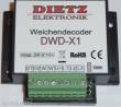 Dietz Elektronik D-DWD X1 - DCC Weichendecoder mit Ausgang für moderneLaterne, dimmbar u.v.m.