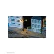 Azar Models D003-1 - Set of 5 double streetlights with warm white LED