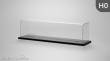 Train Safe DB-H0-058 - Display Basic Spur H0 58 cm Lang inkl. Nuteinfräsung/Haube
