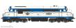 Dekas DK-8750164 - Tågkraft TMX 1009 (Blau/weiss), DC, LokSound