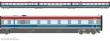 Dekas DK-8751043 - Diesel Triebzug SJ Y2 1375 (CJF Ljunggren), Kustpilen with route on sides, AC LokSound, V