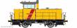 Dekas DK-8758014 - Rangeir Lok DSB MK 601, DSB Gods, Yellow, DC LokSound, V