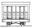 Peco DM04A - Freiberuflicher Reisebus mit 2 Abteilen und 4 Rädern