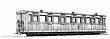 Peco DM10A - Vale of Rheidol Drehgestellwagen 3. Klasse