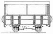 Peco DM34 - 4-Rad-Reisebus mit 2 Abteilen