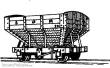 Peco DM6 - Snailbench Dist. Rlys Hopper Wagon