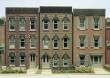 Woodland Scenics DPM11400 - Three Townhouse Flats (Frontages Only)