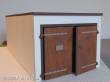 Modellbau Laffont E1901 - Pkw-Garage der 50er Jahre