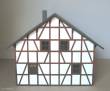 Modellbau Laffont E501 - Fachwerk-Bauernhaus verputzt