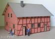 Modellbau Laffont E502 - Fachwerk-Bauernhaus in Ziegelausführung