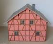 Modellbau Laffont E502 - Fachwerk-Bauernhaus in Ziegelausführung
