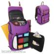 ENHANCE Gaming ENBCCBK608PREW - ENHANCE Designer Edition Trading Card Full Sized Backpack (Canvas Look - Purple)