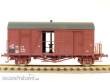 Exact-Train EX20295 - DR Oppeln Hkms (Bremserbühne) (Militär / Frontfenster / Ofen / Rollenlager)