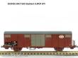 Exact-Train EX20426 - SNCF Gbs Güterwagen EUROP 0187 150 0084-2 mit grossem und kleinem Emblem, glattem Dach und Türen Epoche V