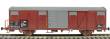 Exact-Train EX20440 - SBB Gbs Güterwagen mit kleinem SBB Emblem, geripptem Dach und Türen mit Sicken Epoche VI