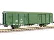 Exact-Train EX20470 - DR 2er-Set Güterwagen Gbs Post 7 Sicken mit Beladung, Epoche IV (Zu öffnenden Türen)