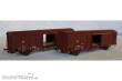 Exact-Train EX20493 - DB 2er-Set Gbs 258 EUROP ex[1500] Güterwagen, 7 Sicken und DB Gbs264 EUROP ex[1554] Güterwagen, 11 Sicken, Epoche V (Zu öffnenden Türen)