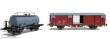 Exact-Train EX20517 - DR 2er Set 24m3 Einheitsbauart Leichtbau-Kesselwagen und DR Gbs