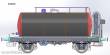 Exact-Train EX20549 - NS 24m3 Einheitsbauart Leichtbau-Kesselwagen ESSO Schwarz (Exkl. Bentink Modelspoor)