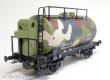 Exact-Train EX20638 - DRG 30m3 Leichtbau Uerdinger Bauart Kesselwagen Camouflage Ölvereine mit Bremserhaus DR Kar 934 206 P